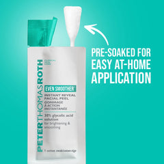 Peter Thomas Roth Even Smoother™ Instant Reveal Facial Peel (8 Cotton Swabs)