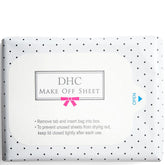 DHC Make Off Sheet, Make Up Remover Wipes - 50 sheets