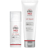 EltaMD UV Sport + UV Clear Untinted Duo ($106 Value)
