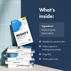 Hero Cosmetics Mighty Patch Invisible+ (72 Count)
