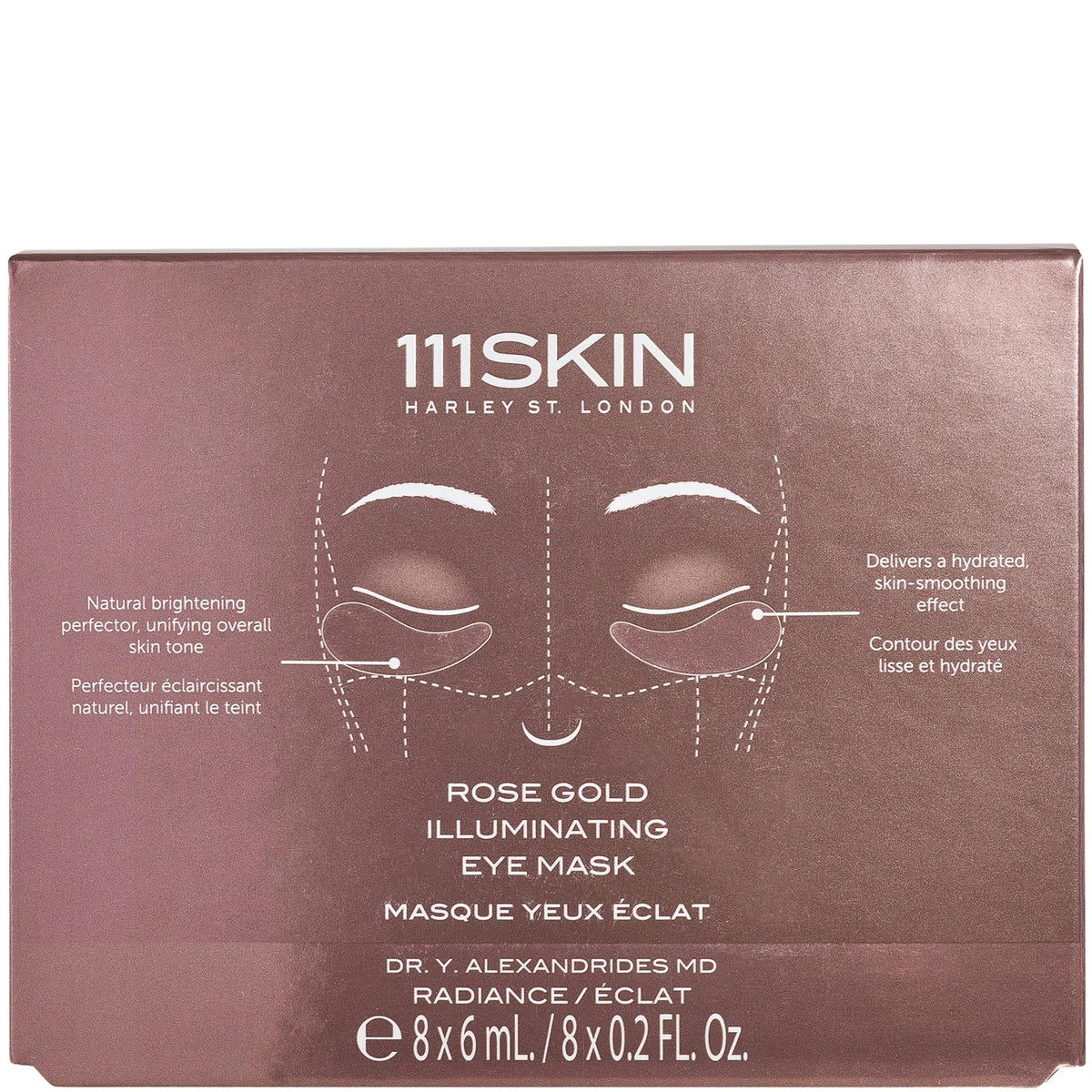 111SKIN Rose Gold Illuminating Eye Mask (8 count)