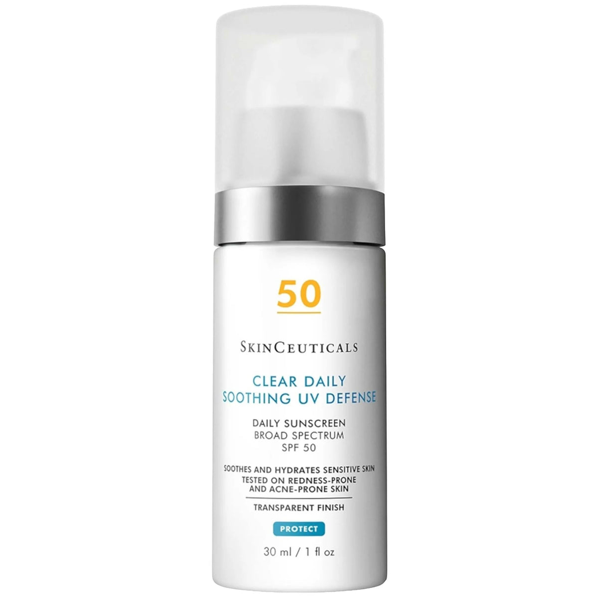 SkinCeuticals Clear Daily Soothing UV Defense Cream SPF 50 (1 fl. oz.)