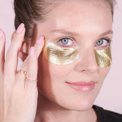  Wander Beauty Baggage Claim Eye Masks - Gold (6 pair)